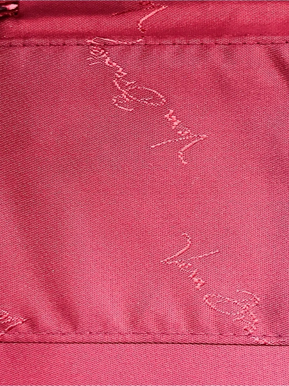 Vera Bradley Mesa Red Zip Around Wallet Paisley Retired 2006. Strap for wristlet - Picture 6 of 6